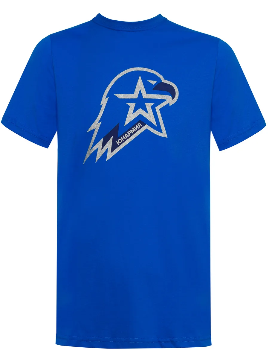 Футболка синяя